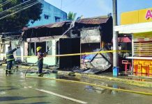 Fire hits Mambusao stores, leaves P200,000 damage Fire gutted four commercial establishments in Barangay Poblacion Proper, Mambusao, Capiz on July 14. Properties estimated to be worth P200,000 went up in smoke. DYVR RMN ROXAS 657 KHZ