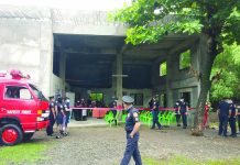 Tibiao inaugurates P2.3-M fire station Fire officers in Tibiao, Antique prepare for the inauguration of their newly-completed station in Barangay Malabor on Wednesday. The fire house is already the 15th one in the province. SFO2 ALFRED ROME
