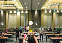 Happy Hands, Happy Kids Treating the kids to an afternoon of fun through origami and learning proper hand washing with the associates of Courtyard by Marriott Iloilo in partnership with AC Energy Philippines Inc.