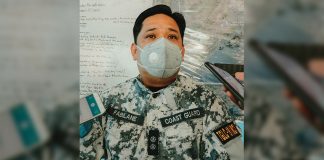 “Clearly, merong na introduce sa dagat na nakapag-cause ng harmful effects,” says Johonsan Fabilane, deputy commander of the Philippine Coast Guard Legal Service. IAN PAUL CORDERO/PN