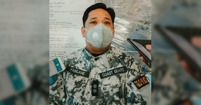 “Clearly, merong na introduce sa dagat na nakapag-cause ng harmful effects,” says Johonsan Fabilane, deputy commander of the Philippine Coast Guard Legal Service. IAN PAUL CORDERO/PN