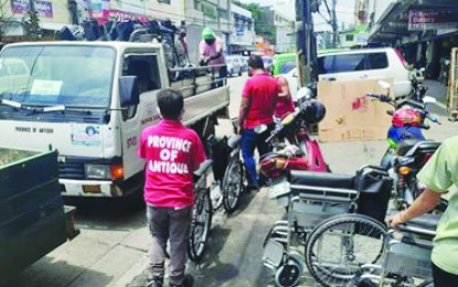 Provincial Disability Affairs Office in Antique receives 80 wheelchairs from the the Department of Health in Region 6. Provincial Disability Affairs Office in Antique receives 80 wheelchairs from the the Department of Health in Region 6. The wheelchairs will be distributed to target recipients in the province on July 21 as part of the National Disability Prevention and Rehabilitation Week celebration. PDAO-ANTIQUE