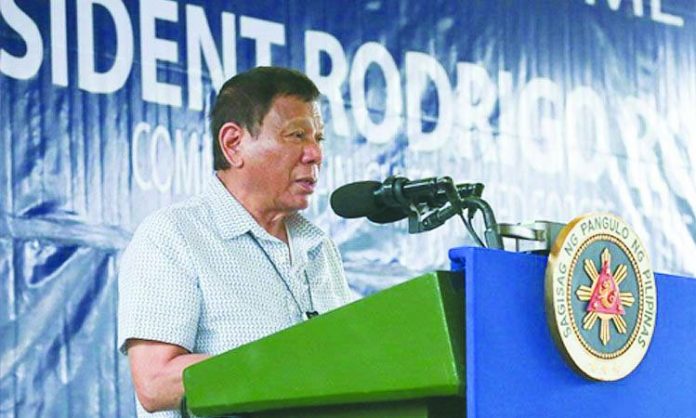Rodrigo Duterte “We simply put an end to the privilege of one family in using a public resource to protect and promote their private interests,” says President Rodrigo Duterte. CNN PH