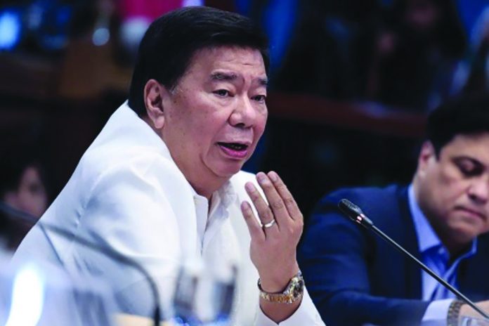 Senate Minority Leader Franklin Drilon “The opposition will have a (presidential) candidate. Count me out,” says Senate Minority Leader Franklin Drilon. ABS-CBN NEWS
