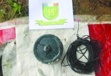 Army cites teams’ ties with locals in locating NPA hideout Troops of the Philippine Army’s 15th Infantry Battalion seize an improvised explosive device in a hideout of the Communist Party of the Philippines-New People’s Army in Sitio Calagmakan, Barangay Camindangan in Sipalay City, Negros Occidental on July 21. 15TH INFANTRY BATTALION, PHILIPPINE ARMY