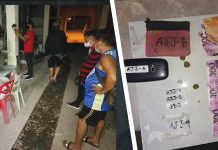 POLICE STATION 5/BCPO Antidrug operatives conduct an inventory of items seized from Arvin John Janayan, who was nabbed in an entrapment operation at the public cemetery in Barangay Granada, Bacolod City on July 22. POLICE STATION 5/BCPO