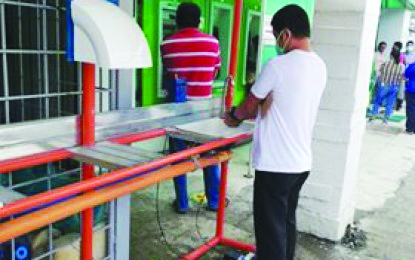 handwashing station