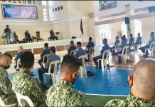 Erring cops undergo reformation seminar These policemen are attending a “moral enhancement” seminar in Camp Delgado, Iloilo City in line with the internal cleansing program of the Philippine National Police. PRO 6