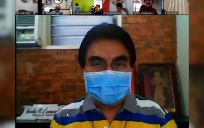 Bacolod City Mayor Evelio Leonardia attends the virtual meeting of the Union of the Local Authorities of the Philippines Bacolod City Mayor Evelio Leonardia attends the virtual meeting of the Union of the Local Authorities of the Philippines with Secretary Carlito Galvez Jr., the chief implementer of the country's National Policy Against coronavirus disease 2019, and concerned Cabinet officials on Aug. 4. Leonardia – national president of the League of Cities of the Philippines – emphasized anew the importance of retaining the authority of local governments in imposing their own health protocols on arriving locally stranded individuals. BACOLOD CITY PIO