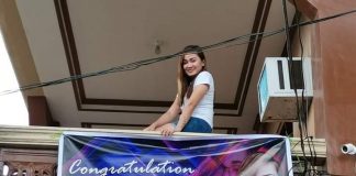 SO THE PUBLIC MAY KNOW, call center employee Louise Mae Zamora of Iloilo City makes a tarpaulin announcing her coronavirus disease status – negative. There is an outbreak of COVID-19 in the call center where Zamora works. This has made her neighbors anxious. FROM LOUISE MAE ZAMORA’S FACEBOOK PAGE