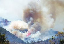Massive California wildfire forces evacuations More than 1,300 firefighters are fighting the blaze with help from aircraft. EPA