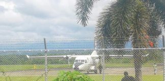 The remains of 67-year-old Milagros Sumaculob arrives at the Iloilo International Airport in Cabatuan, Iloilo on Aug. 18. She was among the four overseas Filipino workers killed in a powerful explosion that ripped Lebanese capital Beirut on Aug. 4. GEN MARIE SUMACULOB FB POST