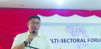 “Posible nga nalatnan ang baby sang 25-year-old niya nga tatay nga nag-positive sadto,” says Mayor Eugene Reyes of Buenavista, Guimaras. PIA ILOILOINFOCEN