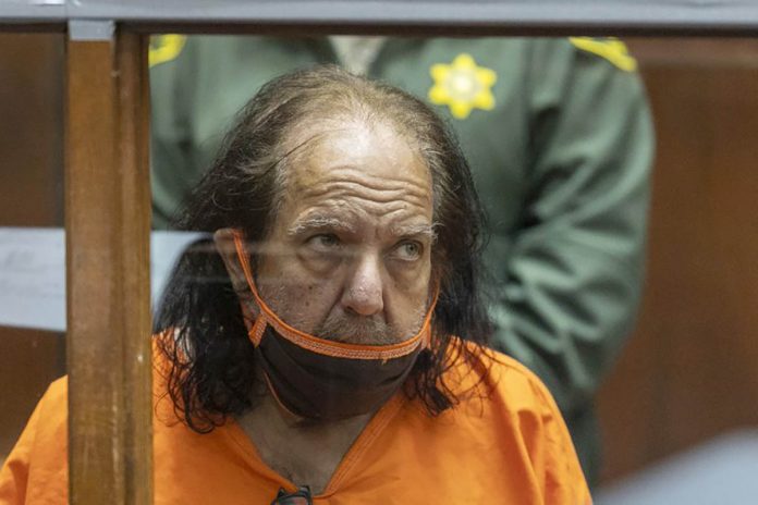 Adult film star Ron Jeremy Adult film star Ron Jeremy appears for his arraignment on rape and sexual assault charges at Clara Shortridge Foltz Criminal Justice Center, on June 26, 2020, in Los Angeles, United States. AP/DAVID MCNEW