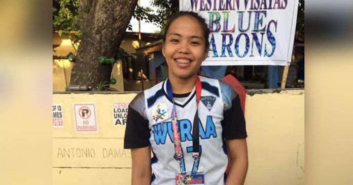 Bacolodnon volleybelle Erika Deloria. “I am glad Enderun College fulfilled my dream to play in Manila. The Lady Titans may not be a UAAP or NCAA-based team, but I am still thankful,” says Bacolodnon volleybelle Erika Deloria. CONTRIBUTED PHOTO