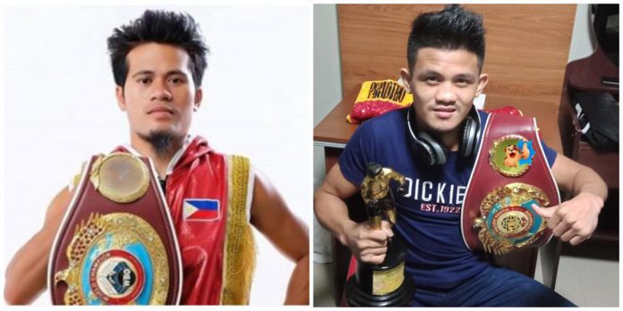 Filipino boxers Vic Saludar (left) and Robert Paradero are set to slug it out for the vacant World Boxing Association world minimumweight championship on Dec. 5 at the Elorde Sports Complex in Parañaque City. GMA NEWS ONLINE PHOTO Filipino boxers Vic Saludar (left) and Robert Paradero are set to slug it out for the vacant World Boxing Association world minimumweight championship on Dec. 5 at the Elorde Sports Complex in Parañaque City. GMA NEWS ONLINE PHOTO