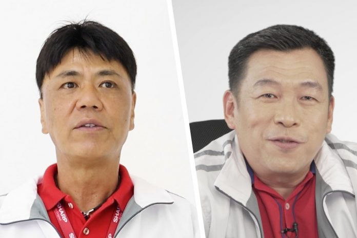 corp1 (Left) Mr. Kazuo Kito, president, Sharp Philippines. (Right) Mr. Peter Villanueva, senior manager, New Business Development