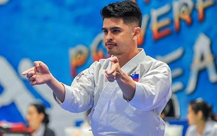 delos santos Karateka James delos Santos is not anymore thinking of a possible return to the national team after he was intriguingly excluded from the group that dominated the Southeast Asian Games last December. JAMES DELOS SANTOS/FB