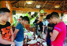 Six lady cops face admin raps for ‘drinking’ in public These neophyte policewomen were caught drinking in a public in Barangay Pasig, Sara, Iloilo on Sept. 12. SARA POLICE STATION