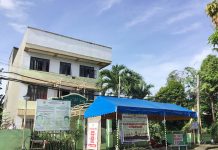 The Poblacion barangay hall in Kalibo, Aklan was placed on COVID-19 lockdown starting October 13 until further notice. BOY RYAN ZABAL