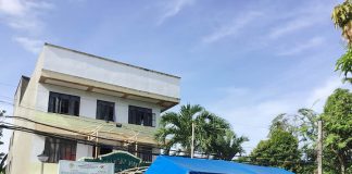 The Poblacion barangay hall in Kalibo, Aklan was placed on COVID-19 lockdown starting October 13 until further notice. BOY RYAN ZABAL