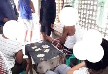 Hamtic police’s anti-illegal gambling operations netted seven persons from October 5 to 12, 2020. HAMTIC POLICE STATION