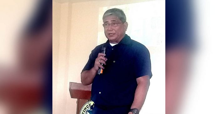 Broderick Train, Provincial Disaster Risk Reduction and Management Office (PDRRMO) chief. Photo courtesy of PIA