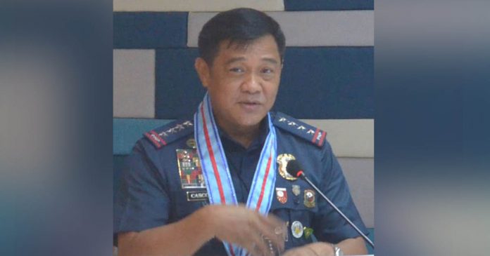 “Mas maayo mag-serbisyo kun lapit ka sa imo pamilya nga nagahatag sa aton sang kabaskog,” says Philippine National Police chief General Camilo Pancratius Cascolan. IAN PAUL CORDERO/ PN