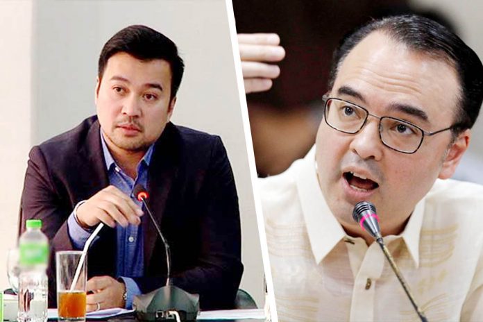 VelascoAndCayetano VELASCO. UNTVWEB.COM; CAYETANO. REUTERS