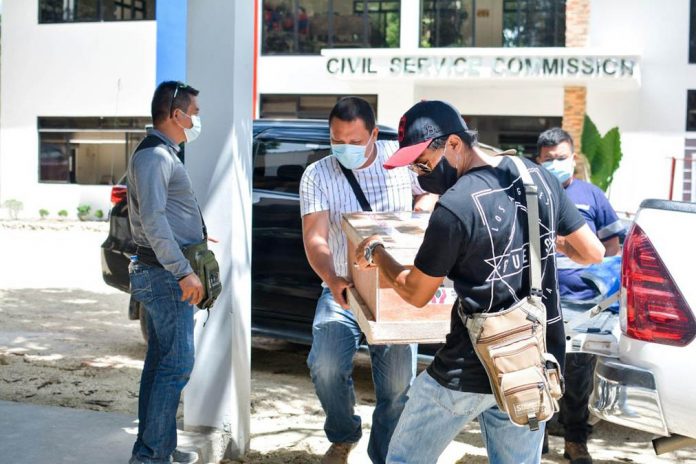 AC ENERGY AID FOR VISAYAS. A new batch of medical supplies and equipment arrive in Guimaras.