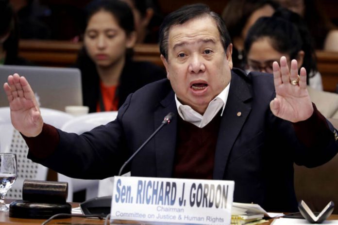 Richard Gordon GORDON. BULLIT MARQUEZ/AP PHOTO