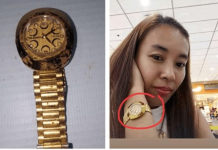 Authorities are dismissing the angle that Juliet Mercader was a victim of robbery since her personal belongings, like this gold watch, were still in her possession. Police believed the killing was connected to illegal drugs. Contributed Photo