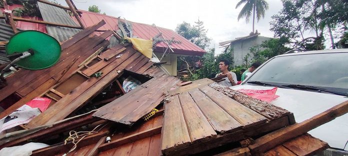 news dominique tornado Residents salvage what they could from the rubble of their houses after a tornado tore through Barangay Minapasok in Calatrava, Negros Occidental Tuesday afternoon. HAR RIS MOJELLO