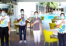 DOT PHOTO READY TO SERVE BUT FIRST…The Department of Tourism expects more local tourist arrivals in Boracay Island in the coming months. Are tourism works in the famous island resort ready? First, they must be tested for possible coronavirus disease 2019 infection. The Tourism department will shoulder the cost of testing.