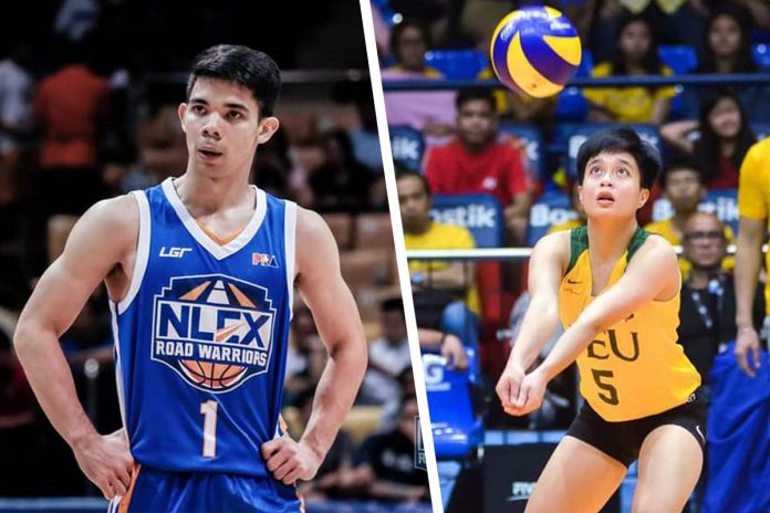 sports Ilonggos Emman Monfort (left) and Ria Duremdes, despite undersized, stand tall in Manila sports leagues. PHOTOS COURTESY OF NLEX ROAD WARRIORS AND TAMARAWS SPORTS.