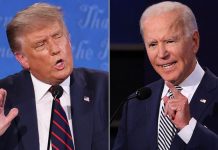 Final Trump-Biden debate to feature ‘mute’ button after chaotic first clash The final debate between President Donald Trump and Democratic rival Joe Biden will feature a mute button to allow each candidate to speak uninterrupted, organizers said Monday. ABC NEWS PHOTO