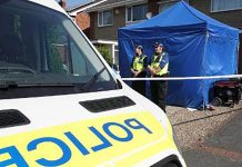 British nurse charged with murder of eight babies CHESTER, ENGLAND - JULY 04: A police officer stands outside a house in Chester after healthcare professional, Lucy Letby, working at the Countess of Chester Hospital was arrested on suspicion of murdering eight babies and attempting to kill six others, on July 4, 2018 in Chester, United Kingdom. Health care worker at the Countess of Chester Hospital, Lucy Letby, has been arrested on suspicion of murdering eight babies. Cheshire Police having been have been investigating the deaths of 17 newborns at the neonatal unit between March 2015 and July 2016. (Photo by Christopher Furlong/Getty Images)