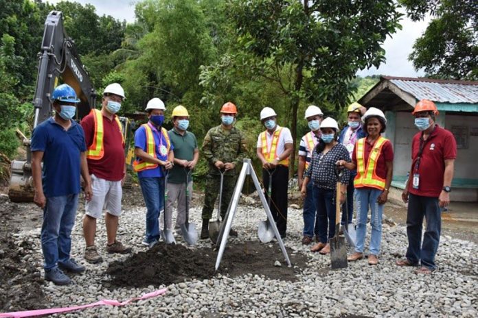 DENR ONWARDS TO PROGRESS. The DENR in Region 6 through its Forestland Management Project (FMP) is shaping the lives of upland communities to better progress with the recent groundbreaking ceremonies of: (1) Irrigation Pipeline System (IPS) at Brgy. Cabatangan, Labunao, Iloilo (left) and (2) Panuran access road at the town’s Brgy. Panuran. PHOTO FROM CENRO BAROTAC NUEVO