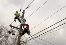 WV linemen help fix Mindoro powerlines Representative photo. Photo courtesy of PBS.