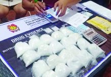 P13.6M ‘shabu’ seized in Bacolod These were the suspected shabu confiscated from a drug buy-bust operation in Barangay Singcang-Airport, Bacolod City on Monday night, Nov. 23, 2020. They were valued at P13.6 million. POLICE STATION 8
