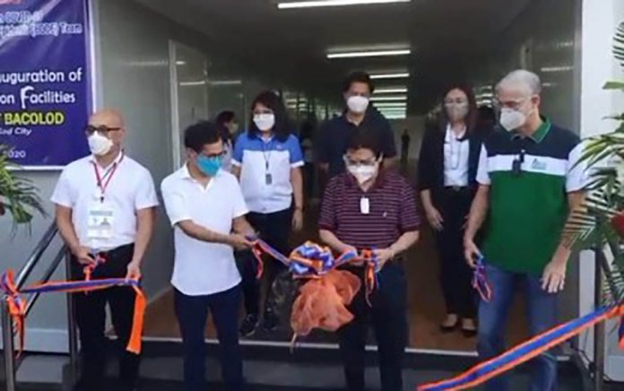 bacolodnegoccinauguration-of-covid-19-facilities Screenshot from Bacolod City PIO Facebook Live via PNA