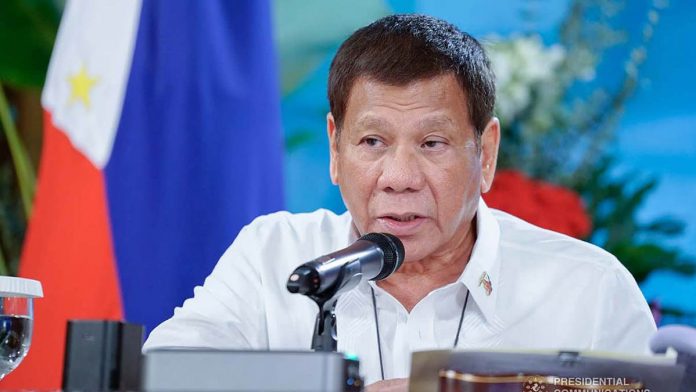 du30 During Monday’s public address, President Duterte distanced himself from investigating lawmakers allegedly involved in corruption saying he is not in authority to do so. PCOO