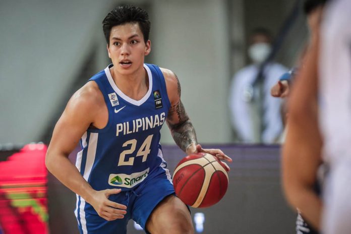 Dwight Ramos records a perfect outing in Gilas Pilipinas’ lopsided win over Thailand with 20 points on seven-of-seven shooting. FIBA PHOTO