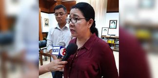 Department of Social Welfare and Development-Regional Office 6 Disaster Response and Management Division head Luna Moscoso. PNA photo by Annabel Consuelo J. Petinglay