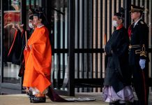 Japan declares Prince Akishino heir to throne Japan’s Crown Prince Akishino leaves the Imperial Palace after being declared heir to the throne in Tokyo, Japan on Nov. 8, 2020. GETTY IMAGES