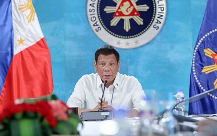 President Rodrigo Duterte. (Presidential photo) via PNA President Rodrigo Duterte/PRESIDENTIAL PHOTO