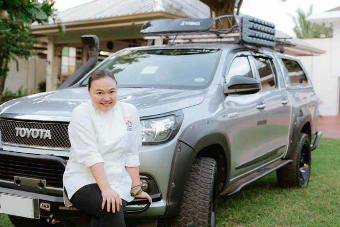 Chef Pauline Gorriceta-Banusing remains tough on every road in the new normal. Chef Pauline Gorriceta-Banusing remains tough on every road in the new normal.