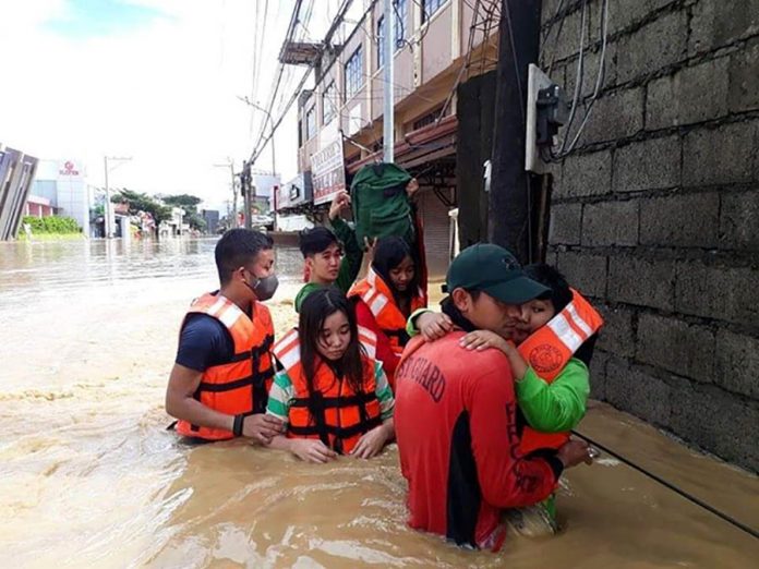 Philippine Coast Guard conduct a rescue operation following Typhoon Vamco in the Cagayan Valley region The Philippine Coast Guard conducts a rescue operation in Cagayan Valley during the onslaught of typhoon Ulysses on Nov. 13, 2020. PHILIPPINE COAST GUARD/HANDOUT VIA REUTERS