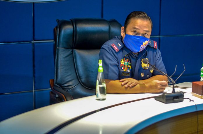 Brigadier General Rene Pamuspusan “Iwasan ang bisyo kasi ito ang dahilan ng hindi maganda ang takbo ng career niyo,” Western Visayas’ top cop Brigadier General Rene Pamuspusan urges policemen. IAN PAUL CORDER/PN