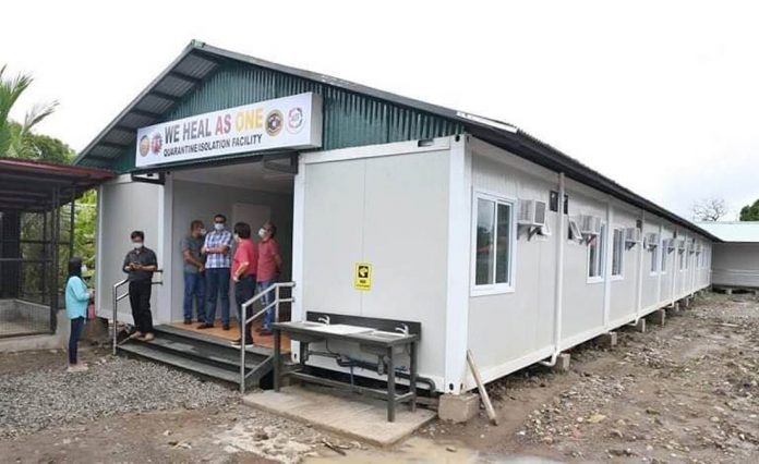 Bacolod isolation facility Local officials inspect this newly-constructed 32-room isolation facility for coronavirus disease 2019 patients in Barangay Alijis, Bacolod City. According to the City Emergency Operations Center Task, the occupancy rate of various isolation facilities in the metro significantly dropped. BACOLOD CITY PIO